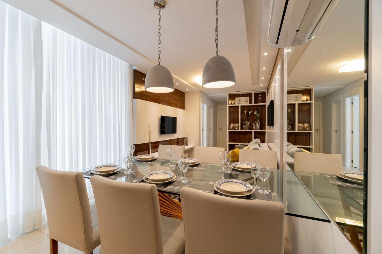 Varandas Do Atlantico - Apartamento Em Condominio Pe Na Areia Бомбиньяс Экстерьер фото